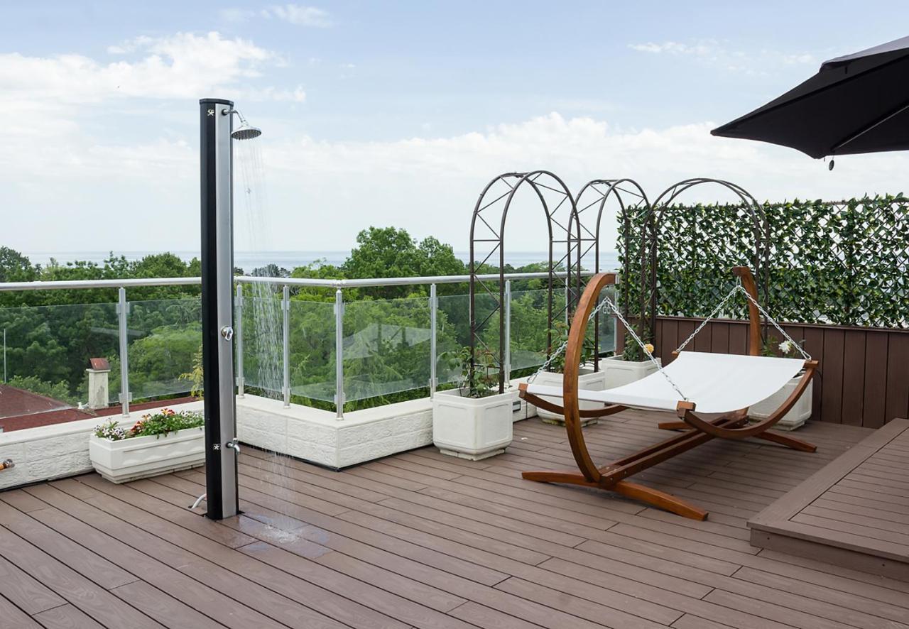 Apartament Under The Stars - Lux Penthouse With Pool And Terrace By Flat Mаnager Sweti Konstantin i Sweta Elena Zewnętrze zdjęcie